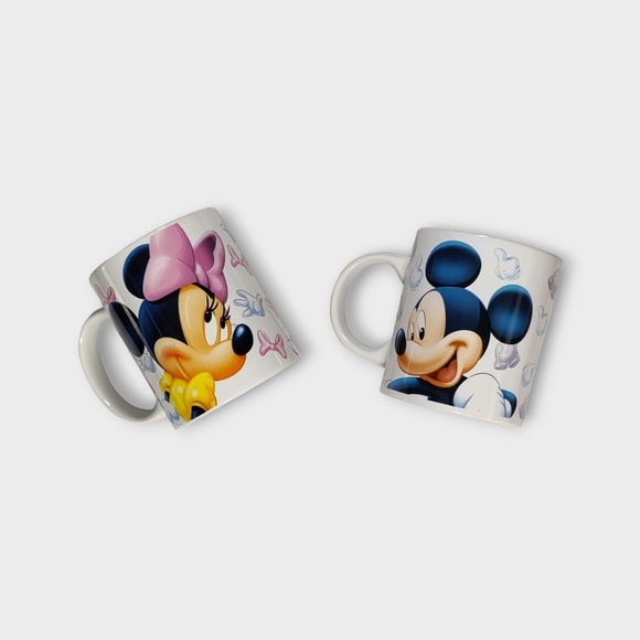 Disney  Jerry Leigh Minnie & Mickey Mouse Mugs - Picture 3 of 16